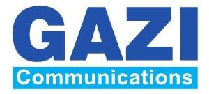 GAZI COMMUNICATIONS logo