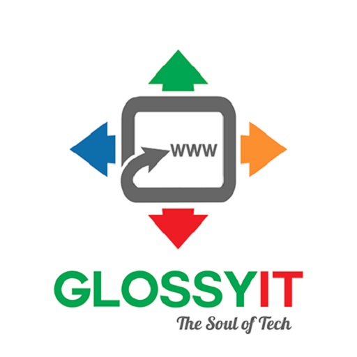 Glossy IT logo