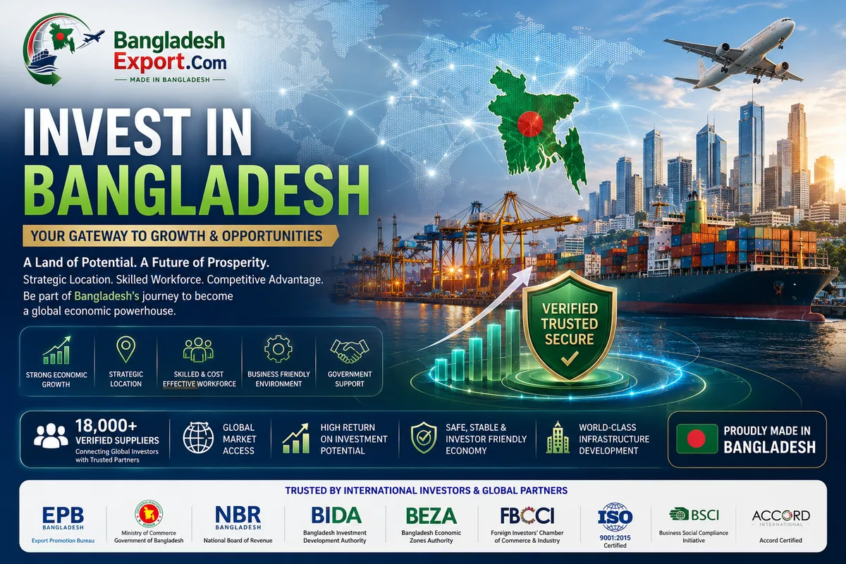 Invest in Bangladesh 2026: Why Global Companies Are Choosing Bangladesh for Manufacturing & Business Expansion