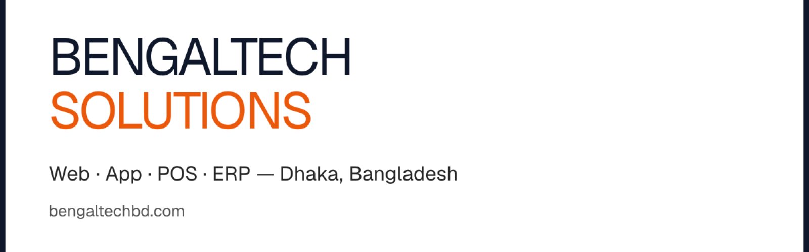 BengalTech Solutions — cover