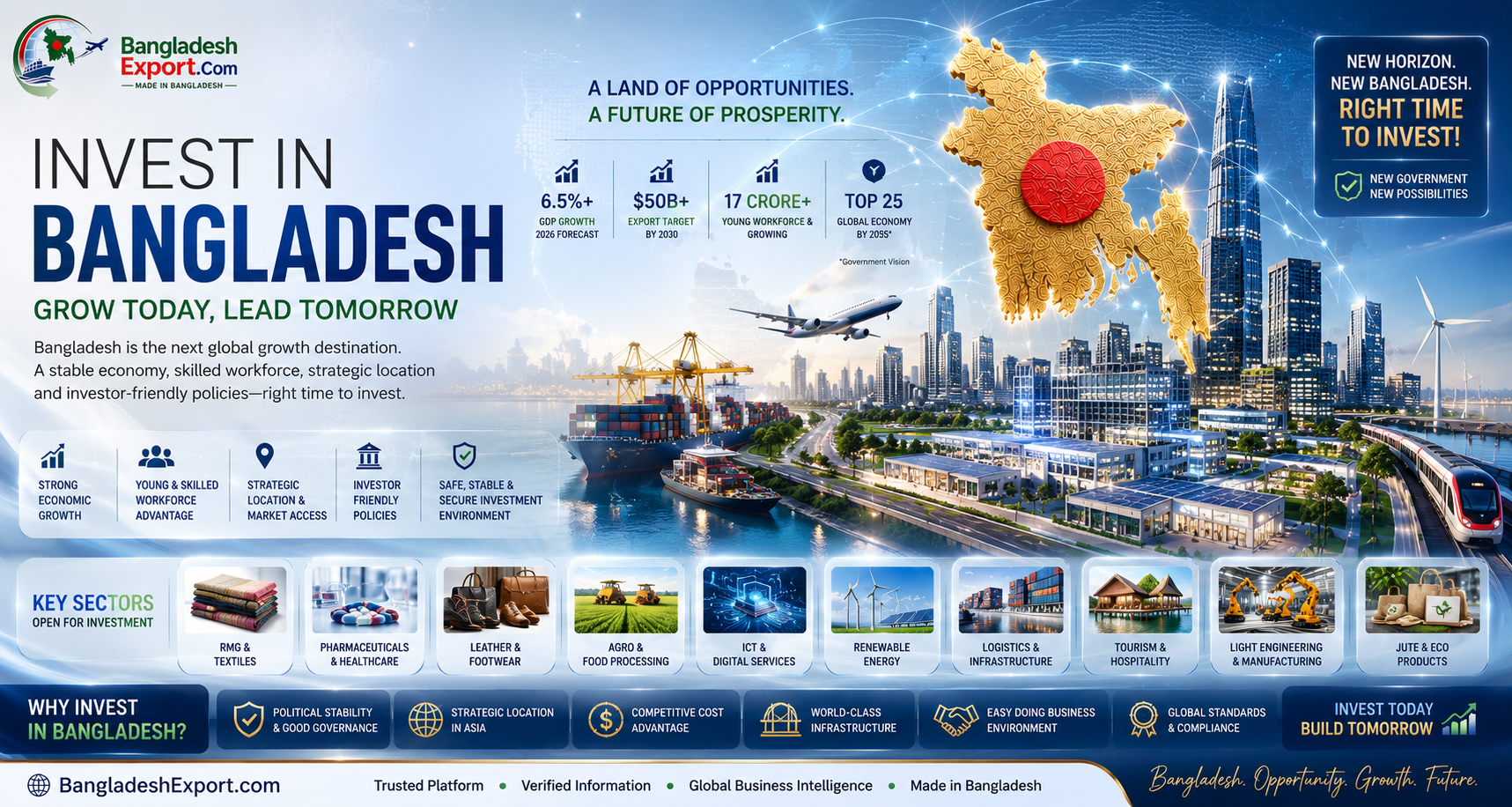 Invest in Bangladesh — banner