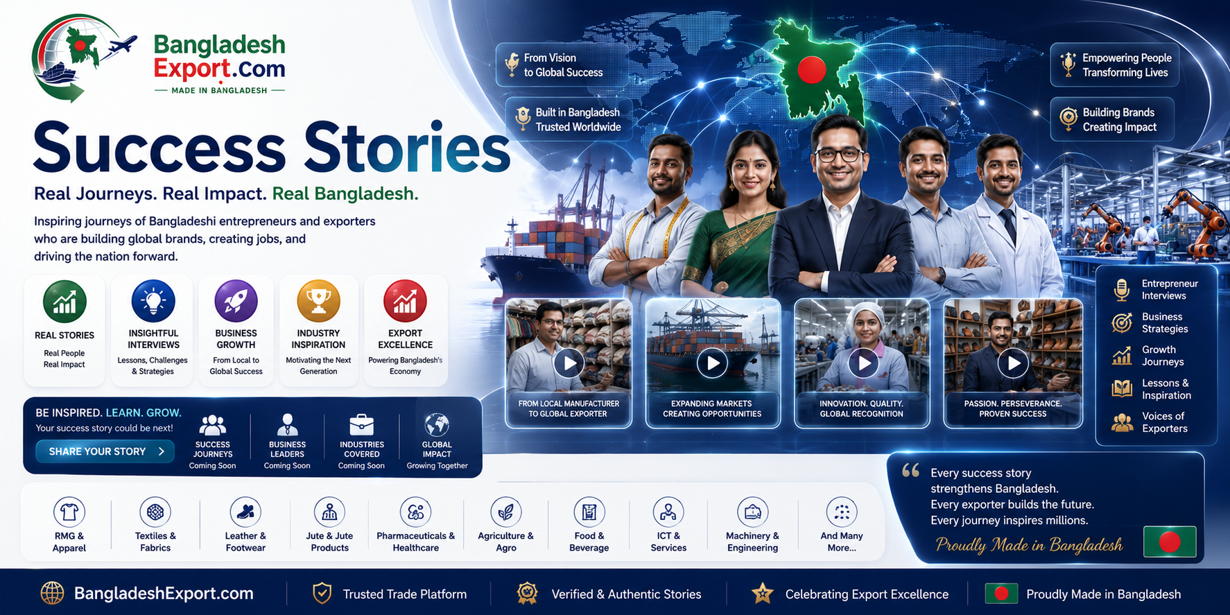 Bangladesh Export Success Stories — banner