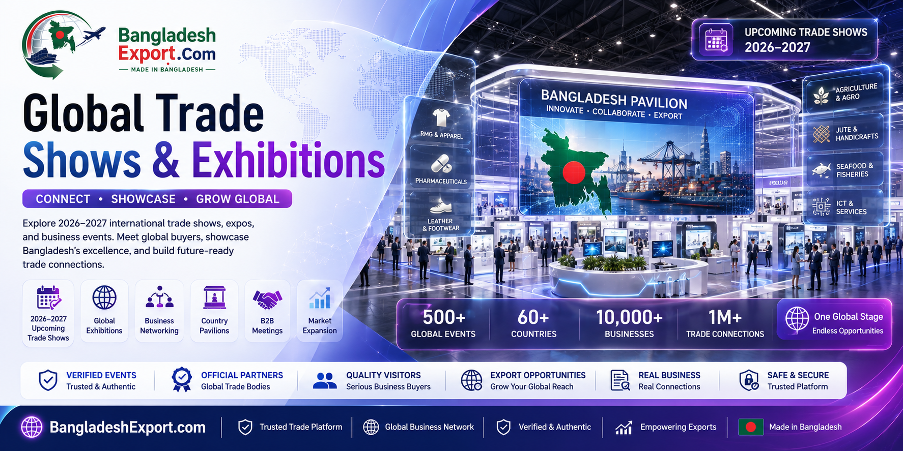 Bangladesh Trade Shows — banner