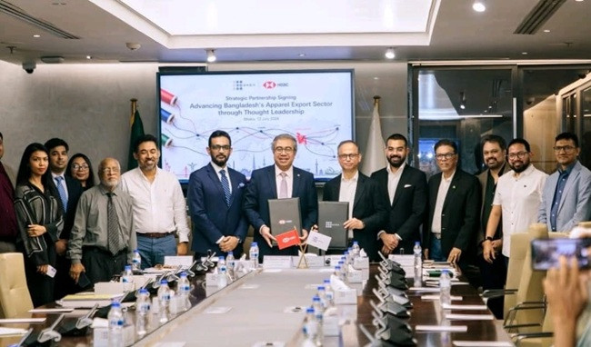 BGMEA and HSBC Sign Strategic MoU to Expand Bangladesh Apparel into New Global Markets