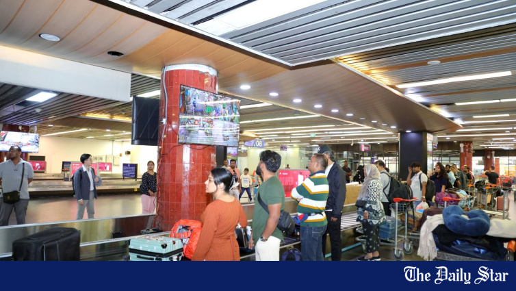 Live baggage monitoring system installed at Dhaka airport with 32 CCTV cameras across eight carousels