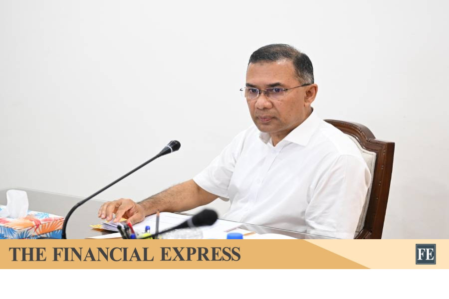 Prime Minister Tarique Rahman chairs high-level meeting at Cabinet Division directing reopening and privatisation of closed state-run factories by 2026 with Finance Adviser and Commerce Minister in attendance