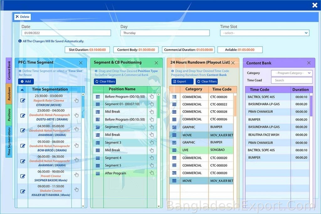 Broadcast Management System — TechnoVista Limited — TechnoVista Limited