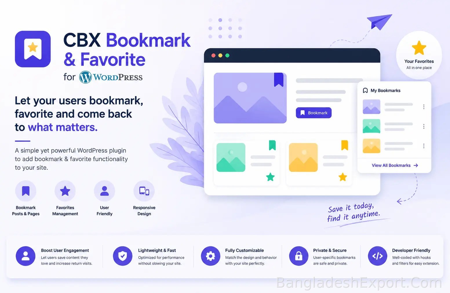 CBX Bookmark & Favorite for WordPress — Codeboxr