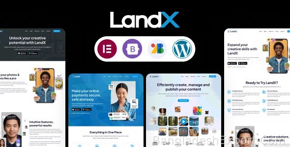 LandX Multipurpose WordPress Theme — Themeperch ltd