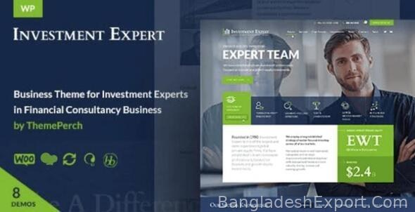 Investment - Corporate Business & Finance WordPress Theme — Themeperch ltd — Themeperch ltd