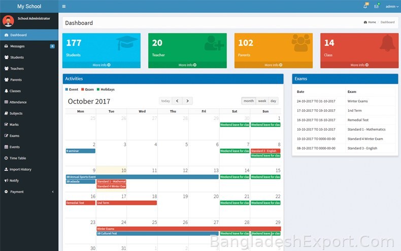School Management Software — Modhumoti Tech — Modhumoti Tech