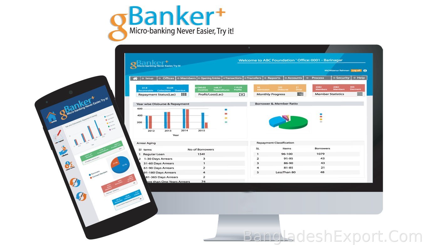 gBanker - Complete Micro-banking System — Grameen Communications — Grameen Communications