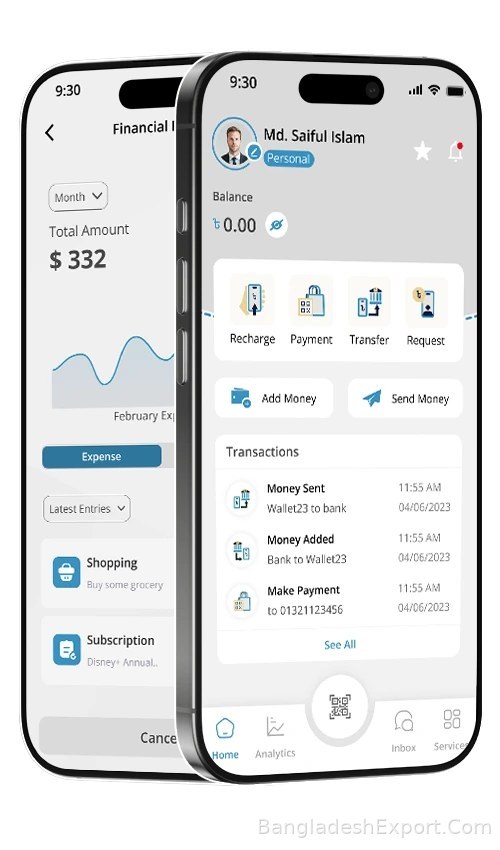 Wallet23 — Brain Station 23 PLC — Brain Station 23 PLC