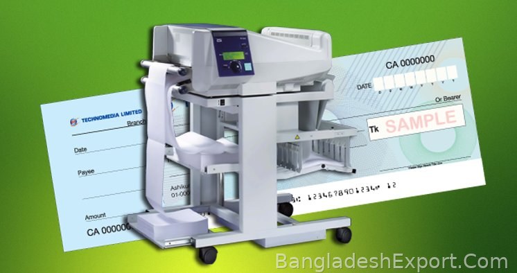 Cheque Book Production — Technomedia Limited — Technomedia Limited