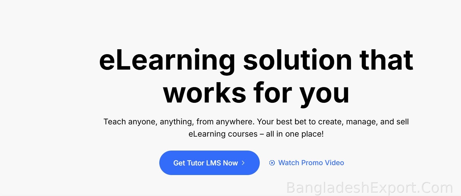 Tutor LMS