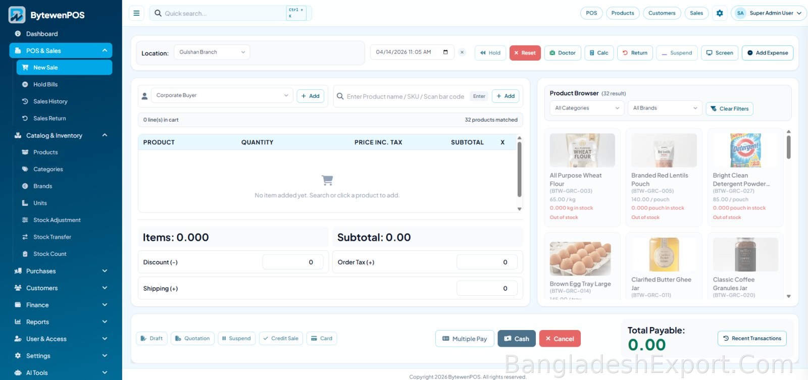 POS — Bytewen Systems — Bytewen Systems