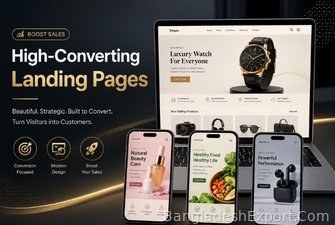 High-Converting Landing Pages — Kormozone IT