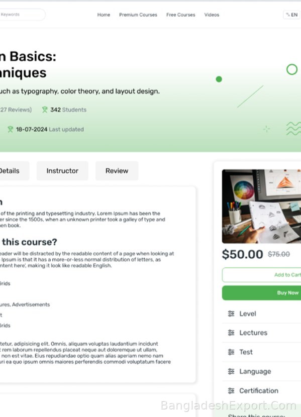Learning Management System (LMS) — Sheba Technologies Limited — Sheba Technologies Limited