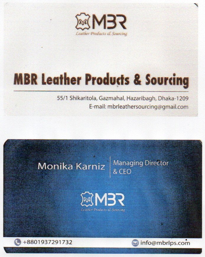 MBR LEATHER PRODUCTS & SOURCING logo