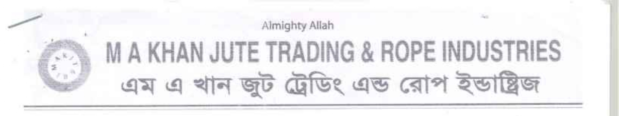 M.A. Khan Jute Trading & Rope Industries logo