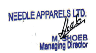 NEEDLE APPARELS LTD logo