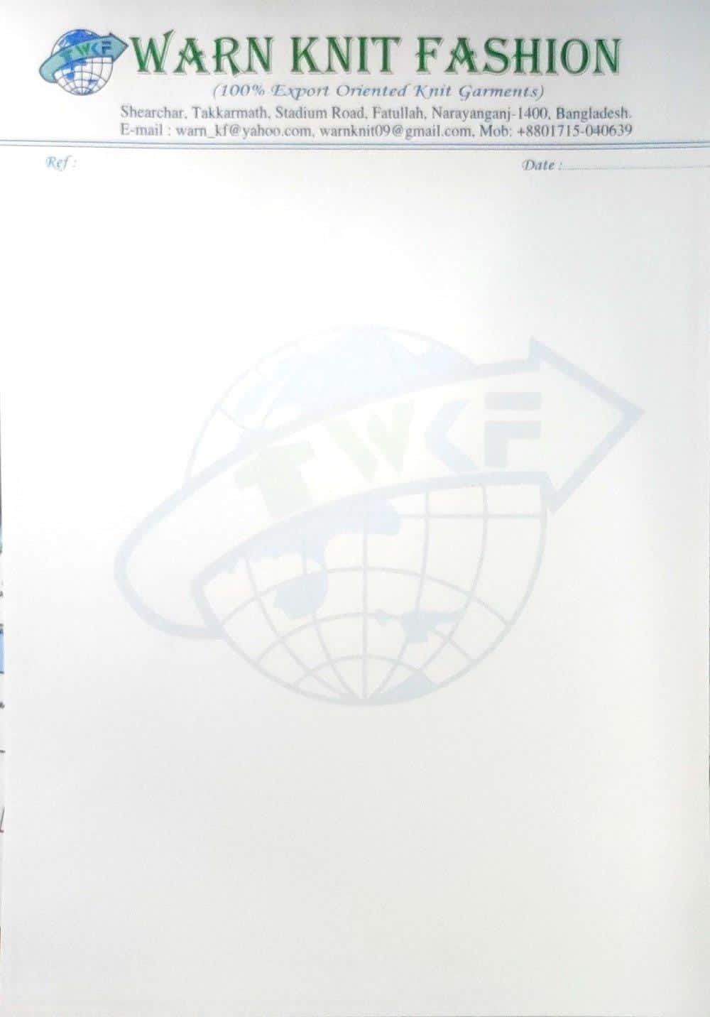 WARN KNIT FASHION logo