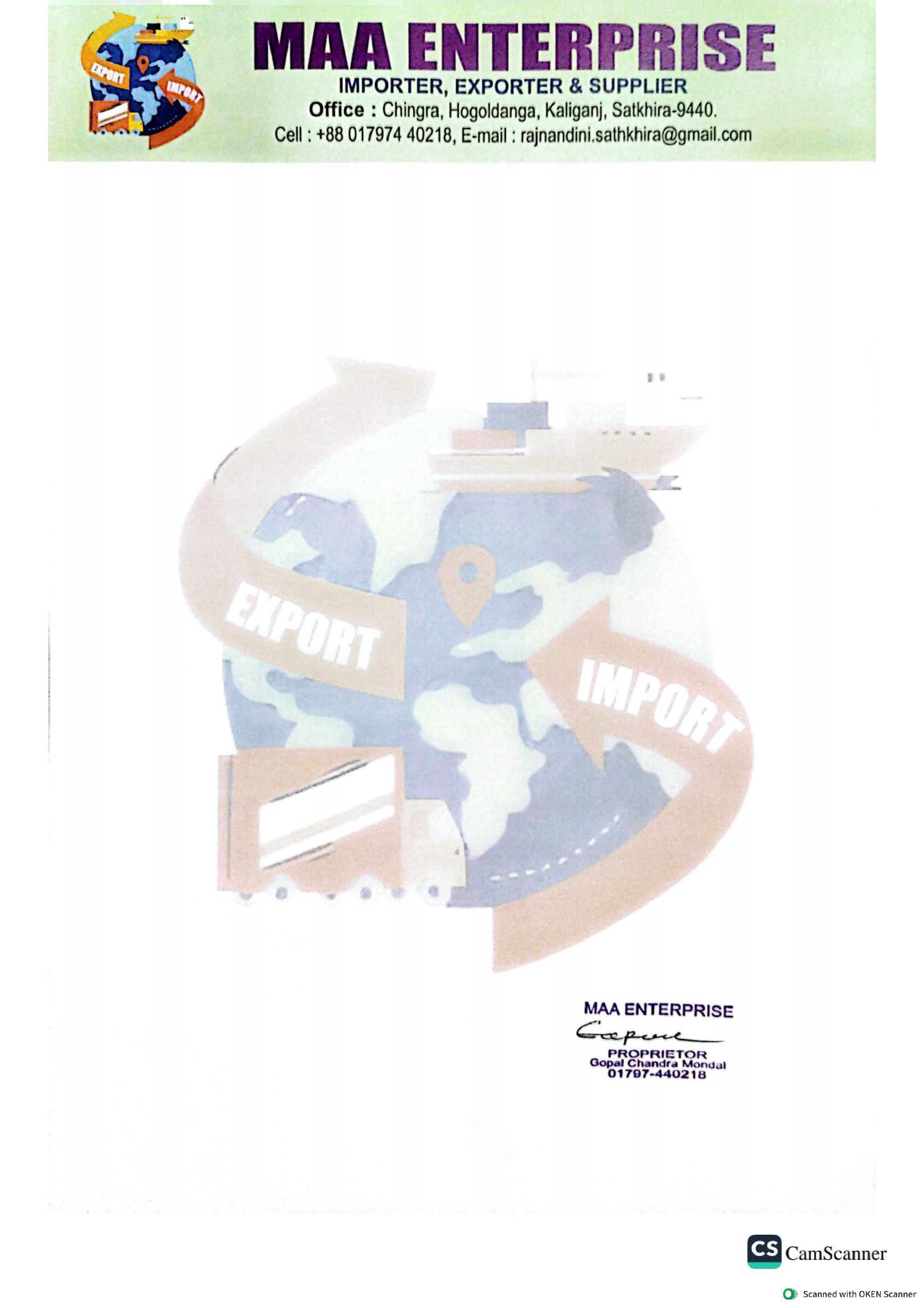 Maa Enterprise logo