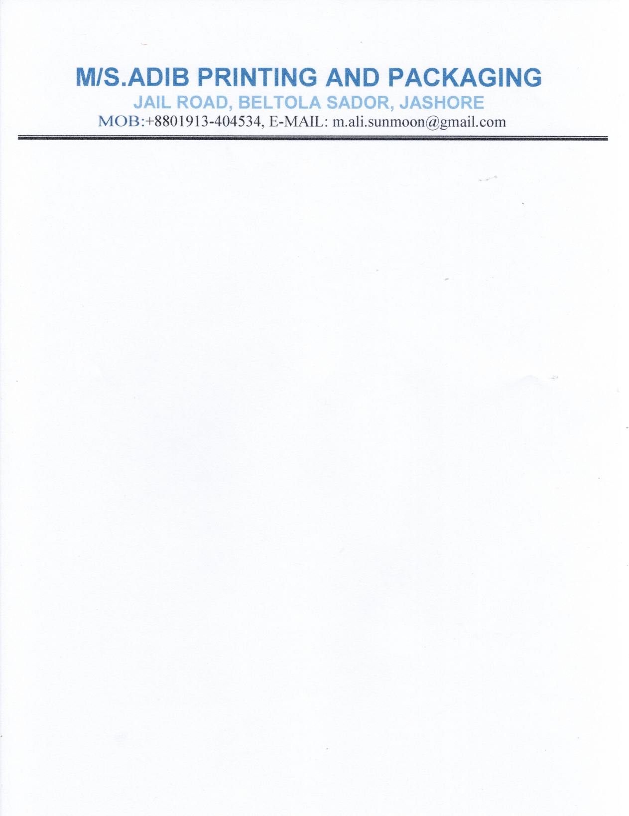 Adib Printing and Packaging logo