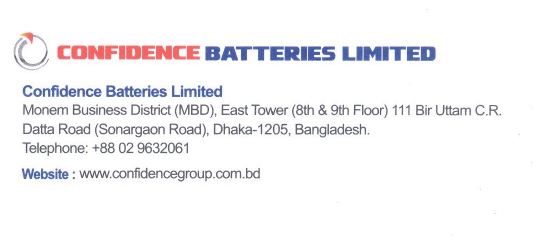 Confidence Batteries Limited
