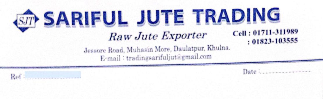 M/S. SARIFUL JUTE TRADING. logo