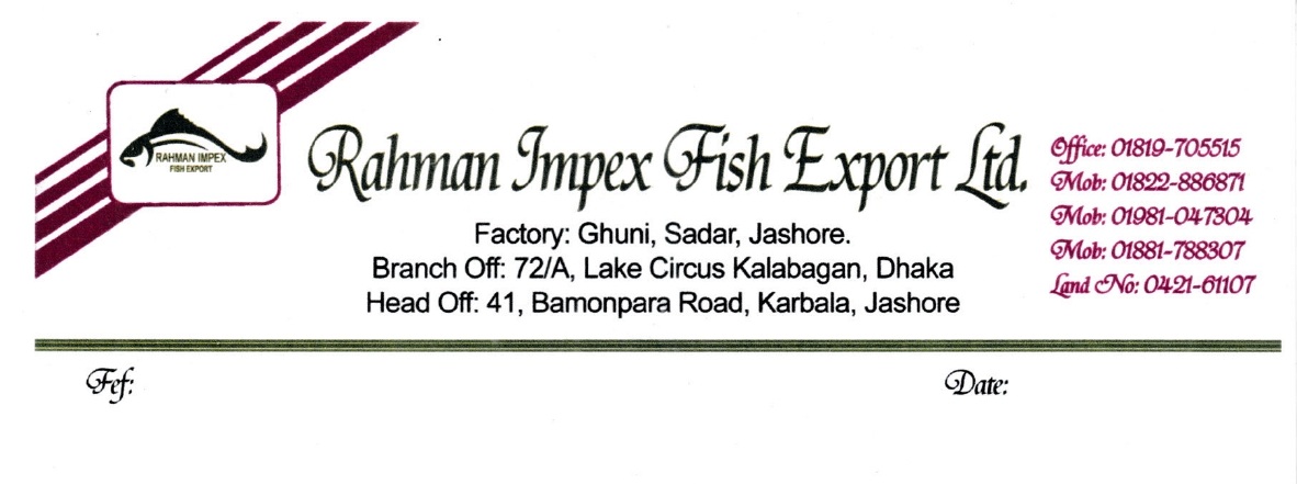 Rahman Impex Fish Export Limited logo