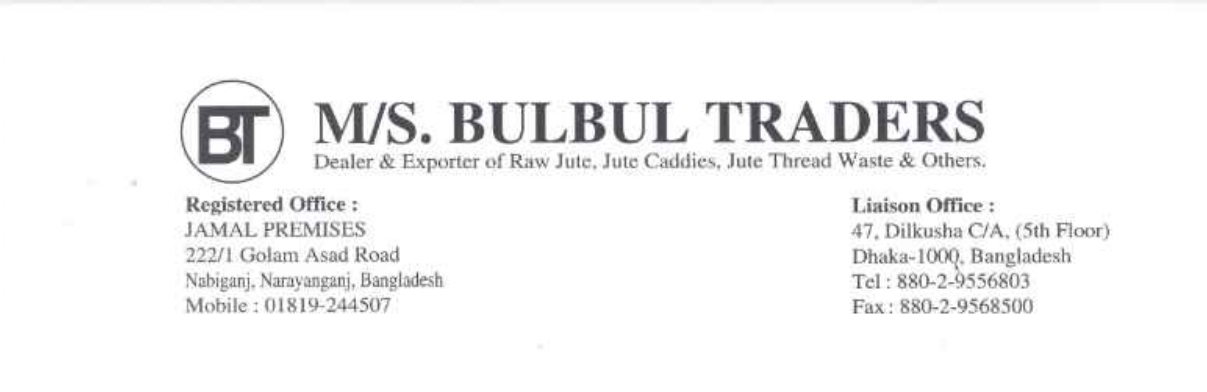 Bulbul Traders logo