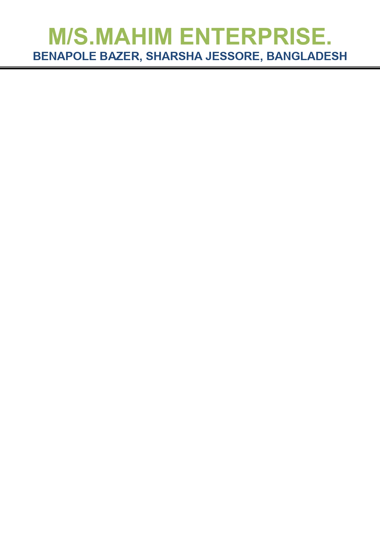 Mahim Enterprise logo
