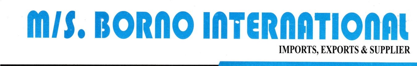 M/s. Borno International logo