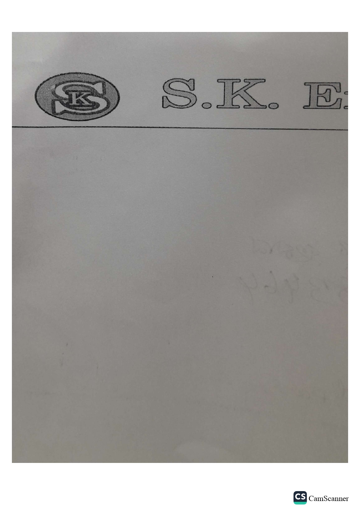 S.K Enterprise logo