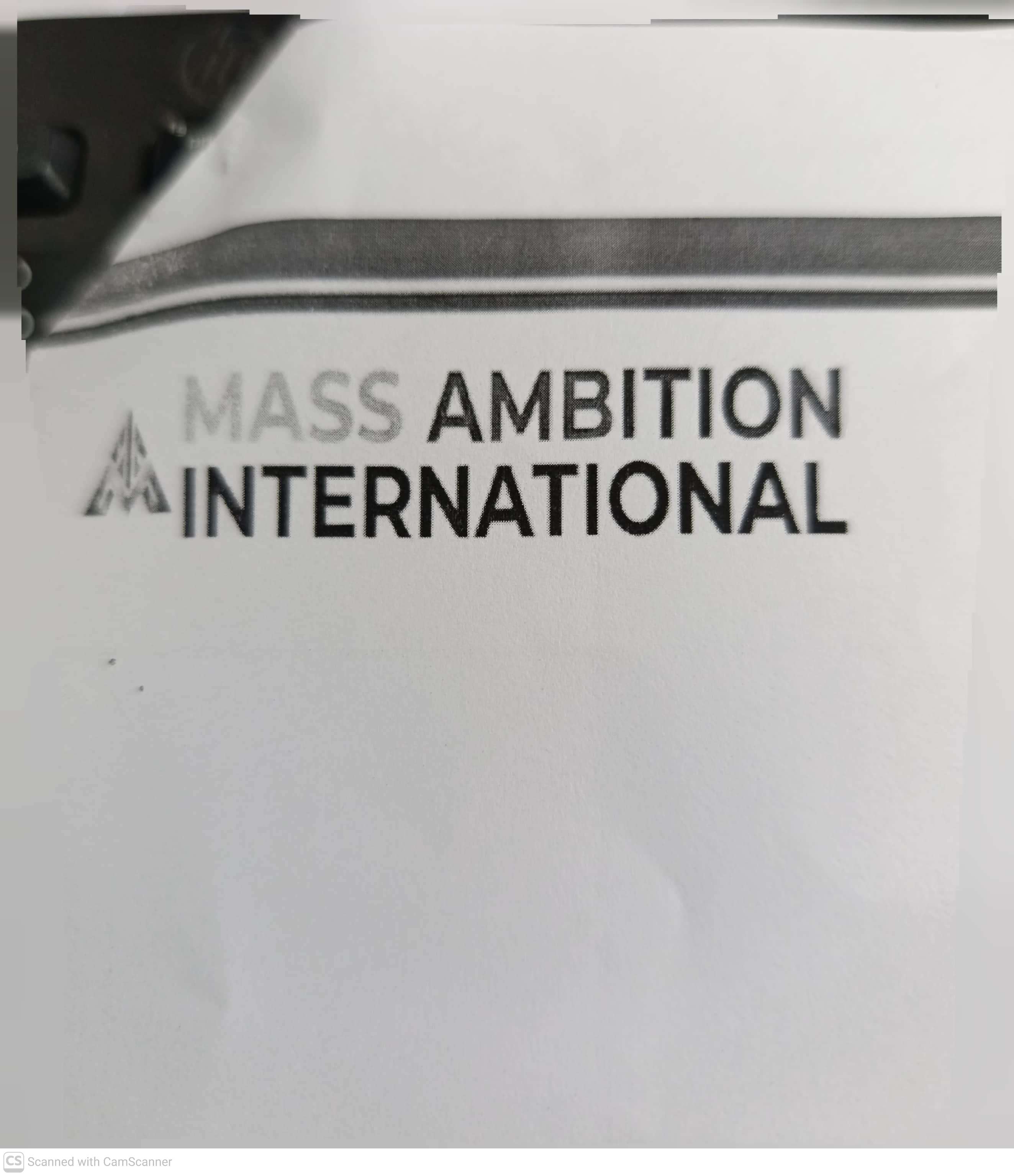 M/s. Mass Ambition International logo