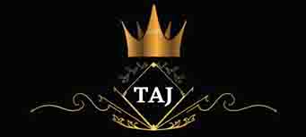 TAJ INTERNATIONAL logo